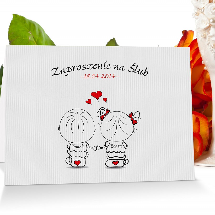 Zaproszenia Ślubne Model s2-8