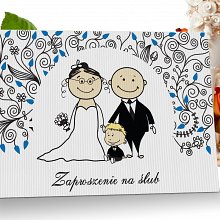 Zaproszenia ślubne mode 14 - chrzest święty