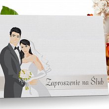 Zaproszenia ślubne model 9