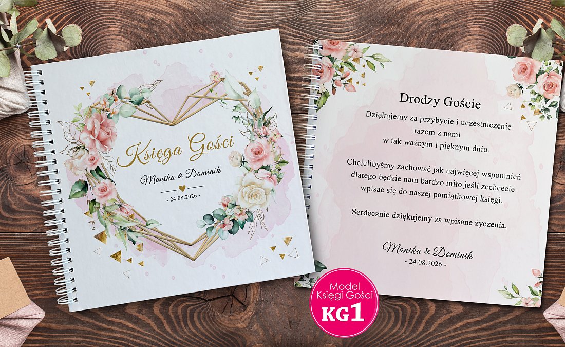 Księga Gości Model KG1