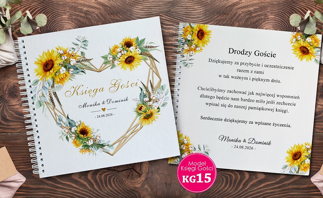 Księga Gości Model KG15