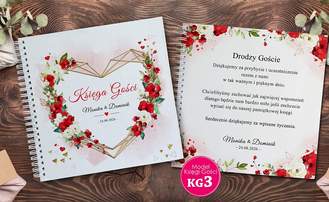 Księga Gości Model KG3