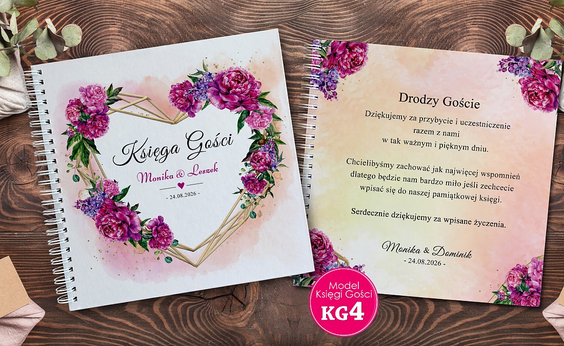 Księga Gości Model KG4