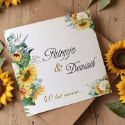 Zaproszenia rocznica ślubu Model rs4