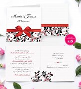 Zaproszenia rocznica ślubu Model rs5