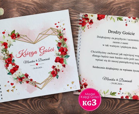 Księga Gości Model KG3