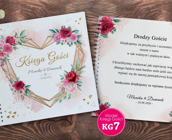 Księga Gości Model KG7