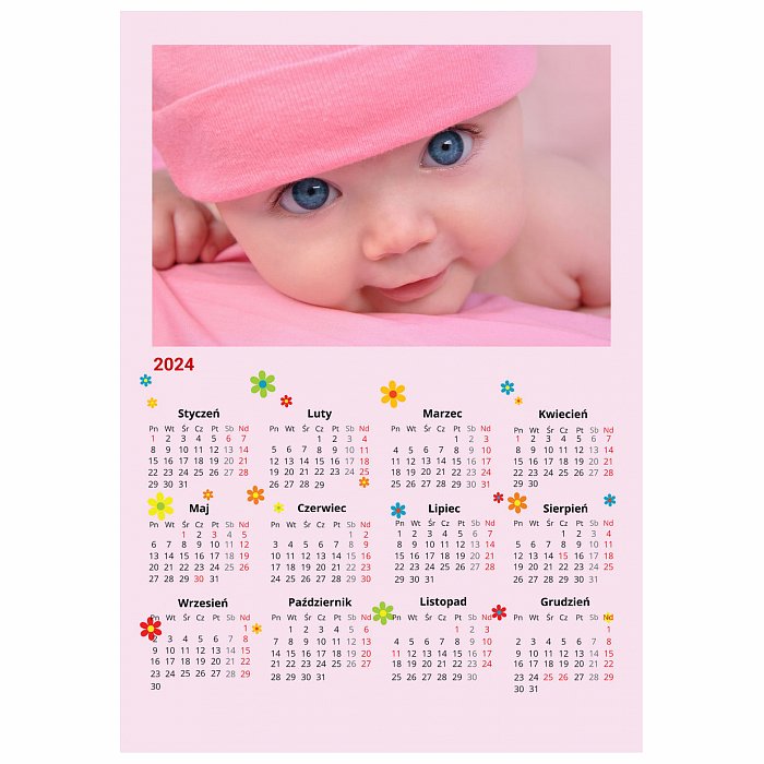 Foto kalendarz z twoimi zdjęciem oraz dedykacją wykonany na indywidualne zamówienie. Dostępny również w formie magnesu