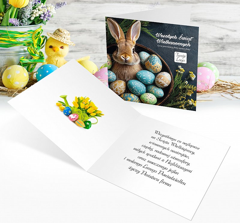 Kartki Wielkanocne Firmowe Model wk103