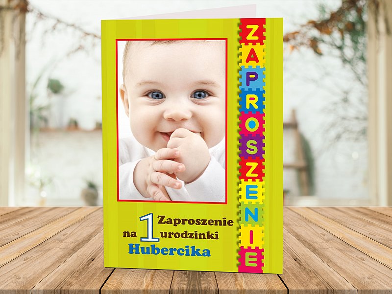 Zaproszenia urodzinowe dla dzieci Model u12