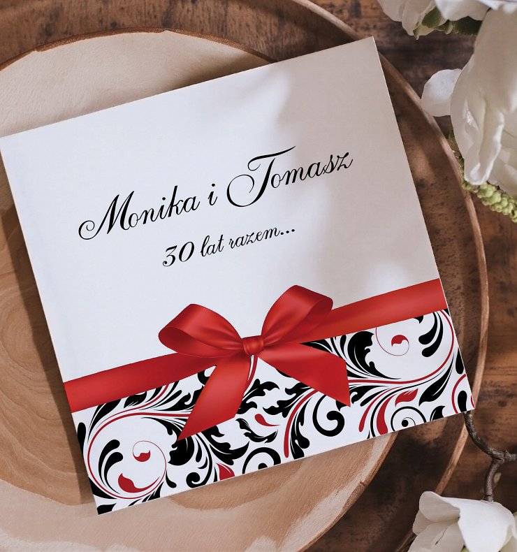 Zaproszenia rocznica ślubu Model rs5