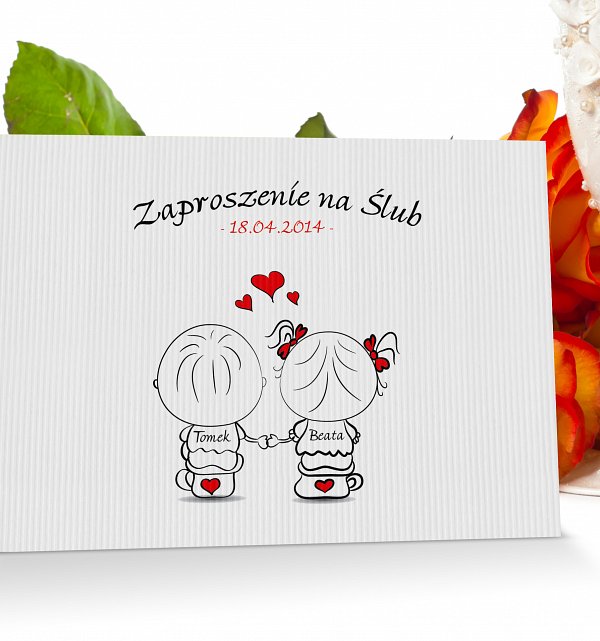 Zaproszenia Ślubne Model s2-8