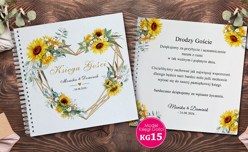 Księga Gości Model KG15