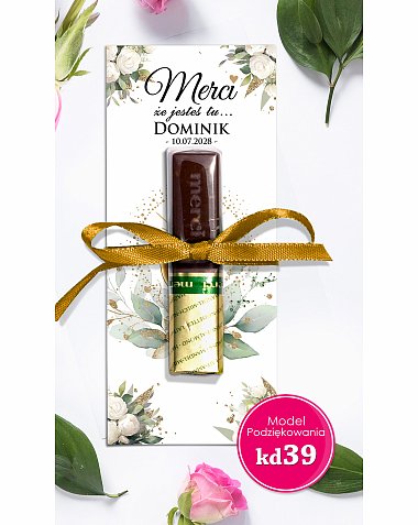 Podziękowania dla gości Merci Model mc39